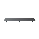 Maclean opklapbaar legbord, zwart, 100x40 cm, max 50 kg, MC-128 B