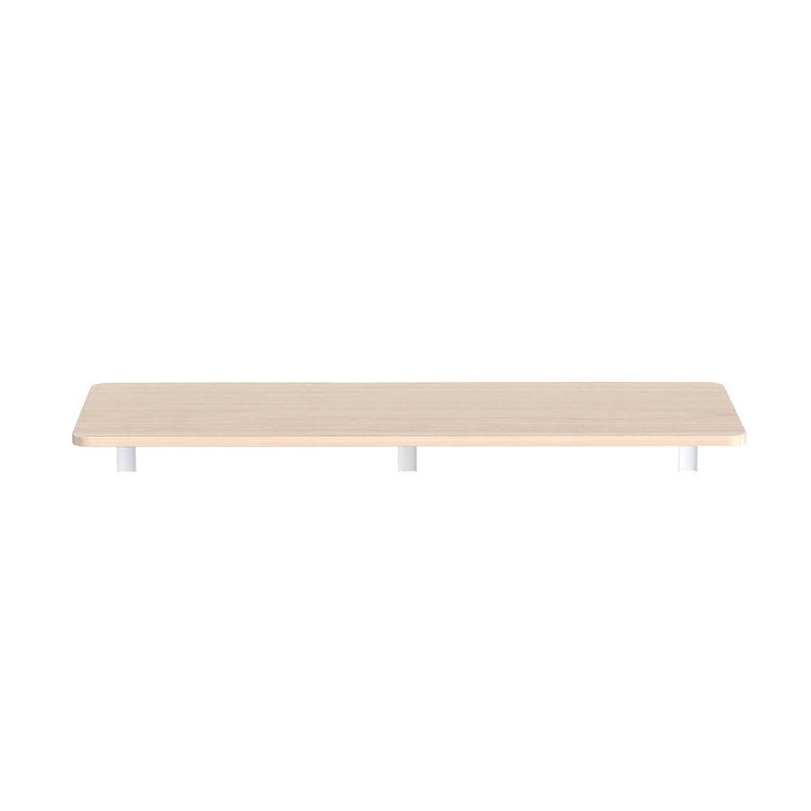 Maclean Vouwplank / tafelblad, lichte houtkleur, 100x40cm, max. 50 kg, MC-128 WD