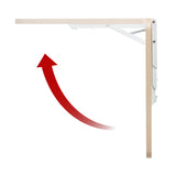Maclean Vouwplank / tafelblad, lichte houtkleur, 100x40cm, max. 50 kg, MC-128 WD