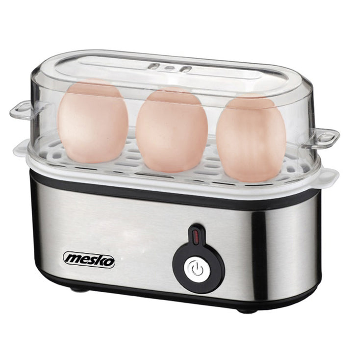Mesko MS 4485 eierkoker voor 1-3 eieren, 350W, prikker, UK-stekker