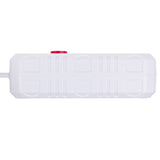 Maclean stekkerdoos, verlengkabel 2 stopcontacten + 3xUSB, 110-240V AC 50/60Hz, 2,1A max 2500W, 1,5m, wit, MCE387 W