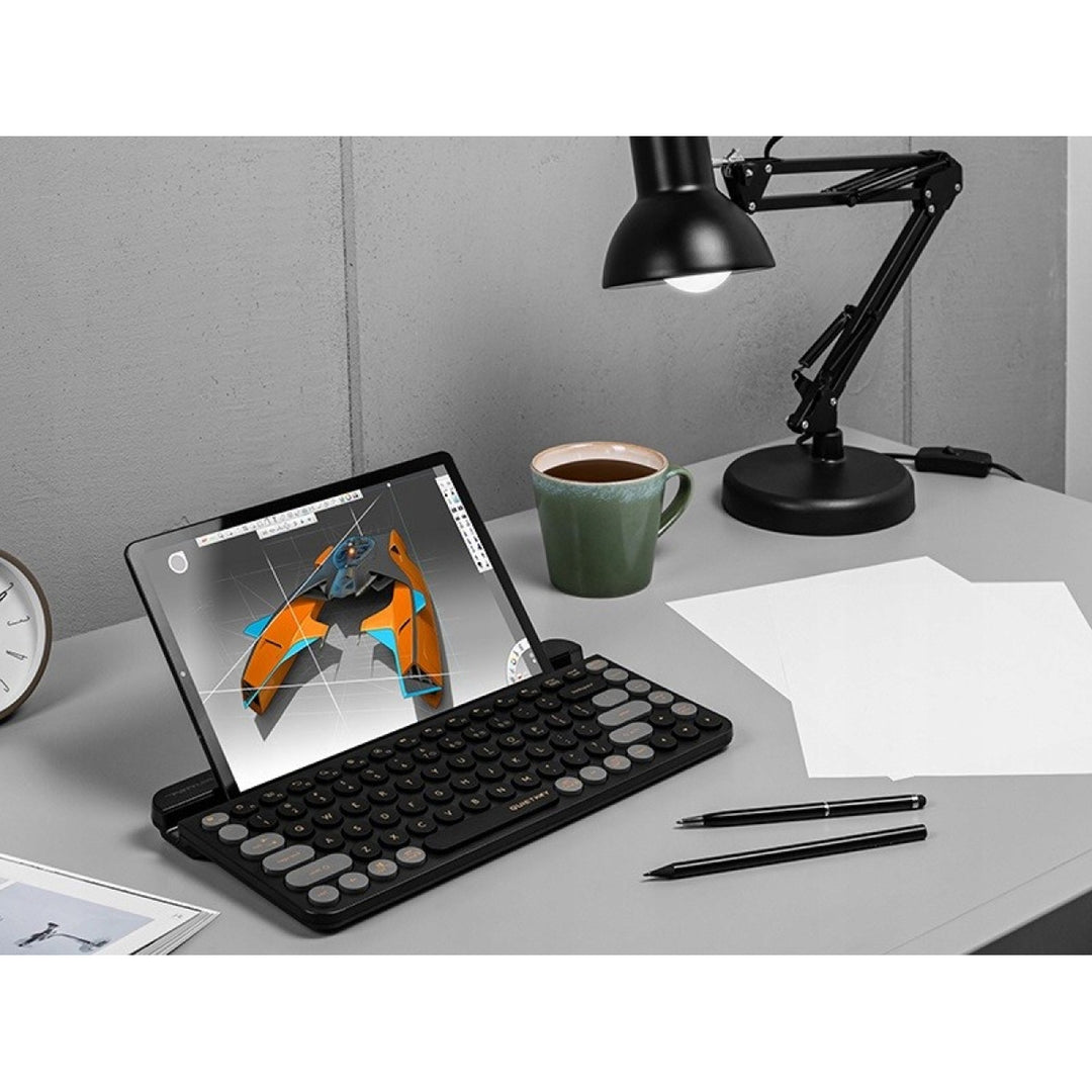 Functioneel draadloos toetsenbord A4TECH FSTYLER FBK30 Zwarte bes