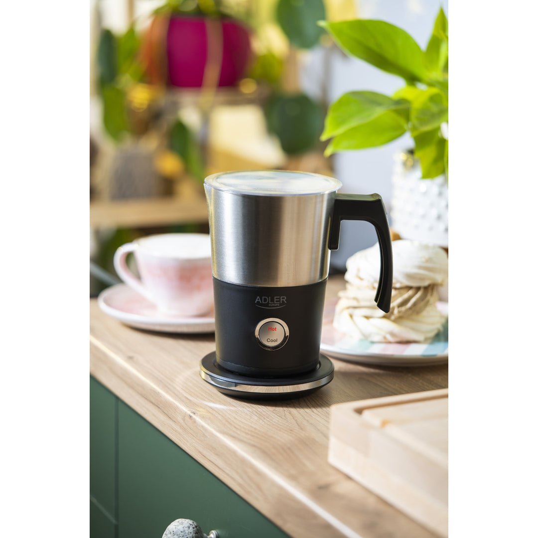 Adler melkopschuimer, elektrisch, warm en koud, max. 1000W, AD 4497