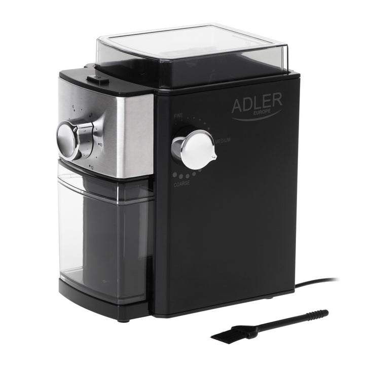 Adler AD 4448 koffiemolen 300 W - 250 gram - Zwart