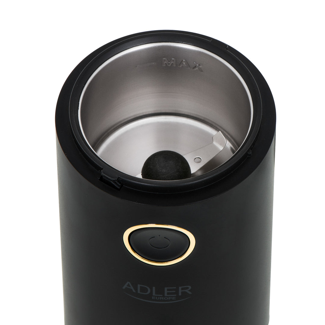 Elektrische Koffiemolen Adler, 150W, zwart, AD 4446BG