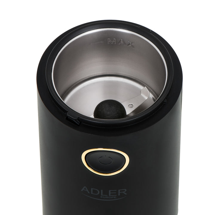 Elektrische Koffiemolen Adler, 150W, zwart, AD 4446BG