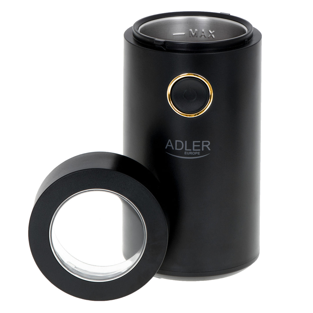 Elektrische Koffiemolen Adler, 150W, zwart, AD 4446BG