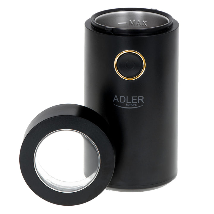 Elektrische Koffiemolen Adler, 150W, zwart, AD 4446BG