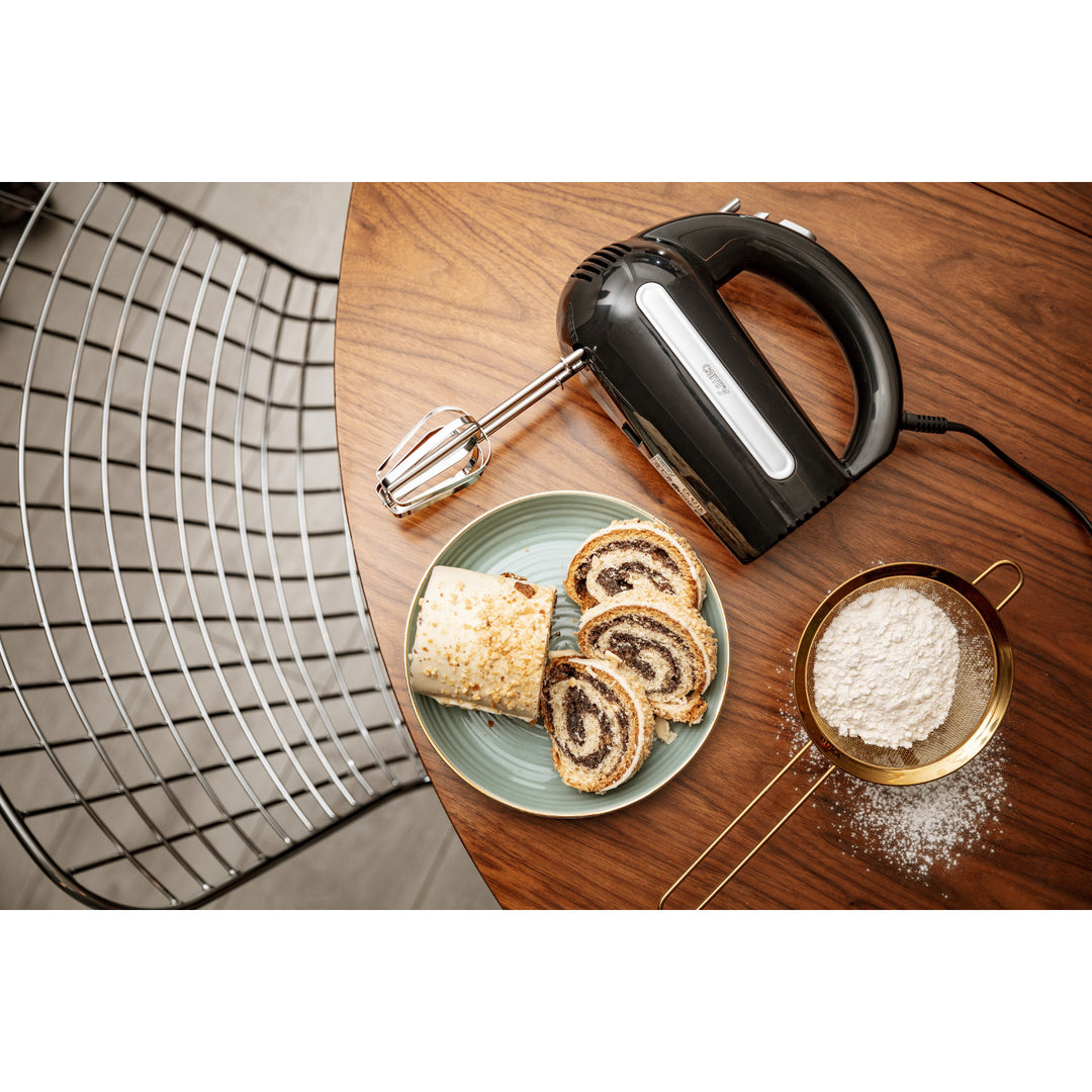 Camry handmixer, 800W, 5 snelheden, Turbo-functie, zwart, CR 4218