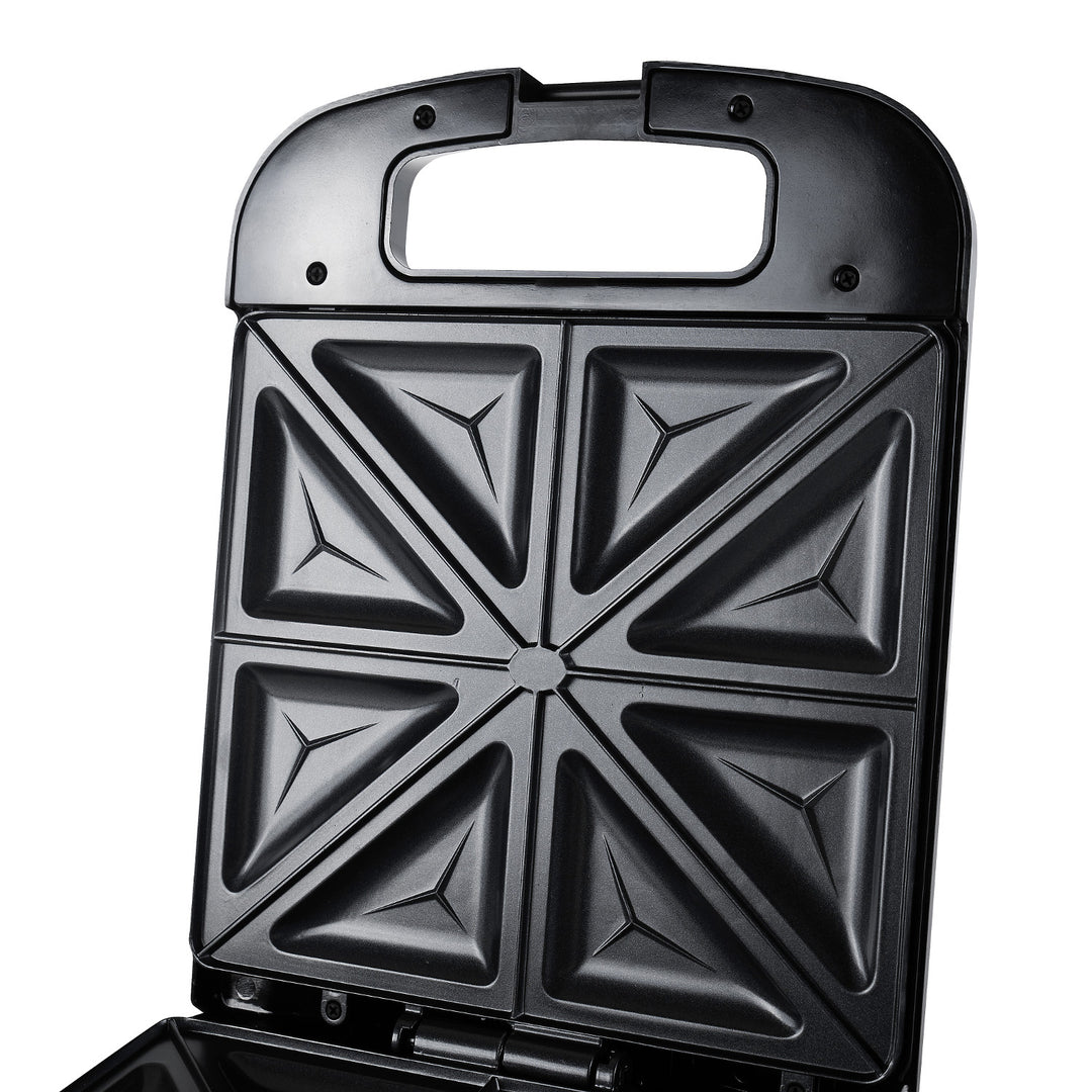Adler AD 3055 zwart 2000 Watt tosti-apparaat voor 4 tosti's