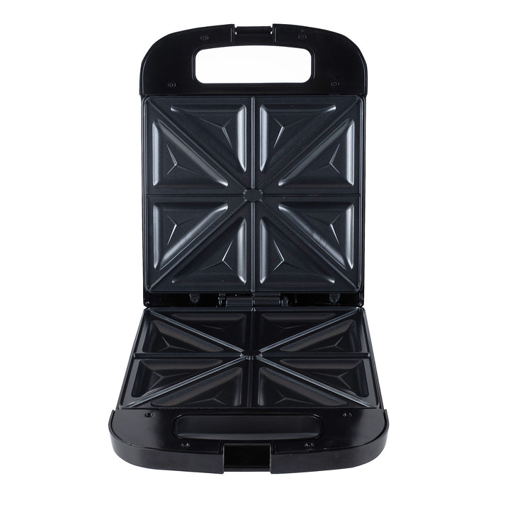 Adler AD 3055 zwart 2000 Watt tosti-apparaat voor 4 tosti's