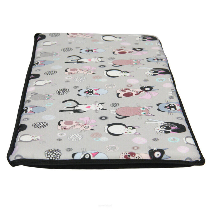 Kattenkussen bed voor vensterbank 25x55cm Bertoni CATNIP patroon