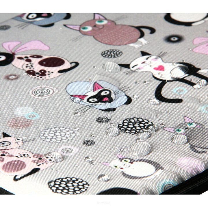 Kattenkussen bed voor vensterbank 25x55cm Bertoni CATNIP patroon