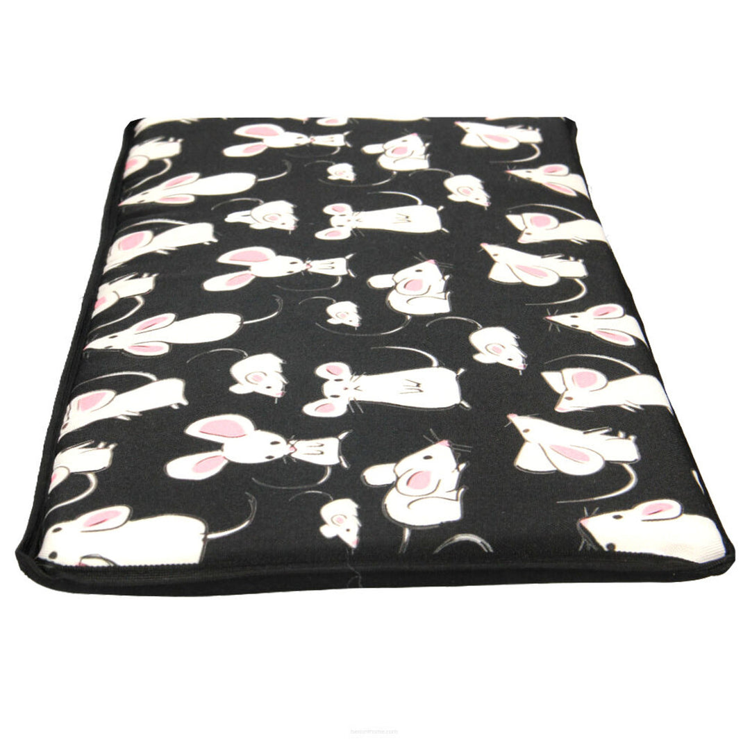 Kattenkussen bed voor vensterbank 25x55cm Bertoni patroon muizen