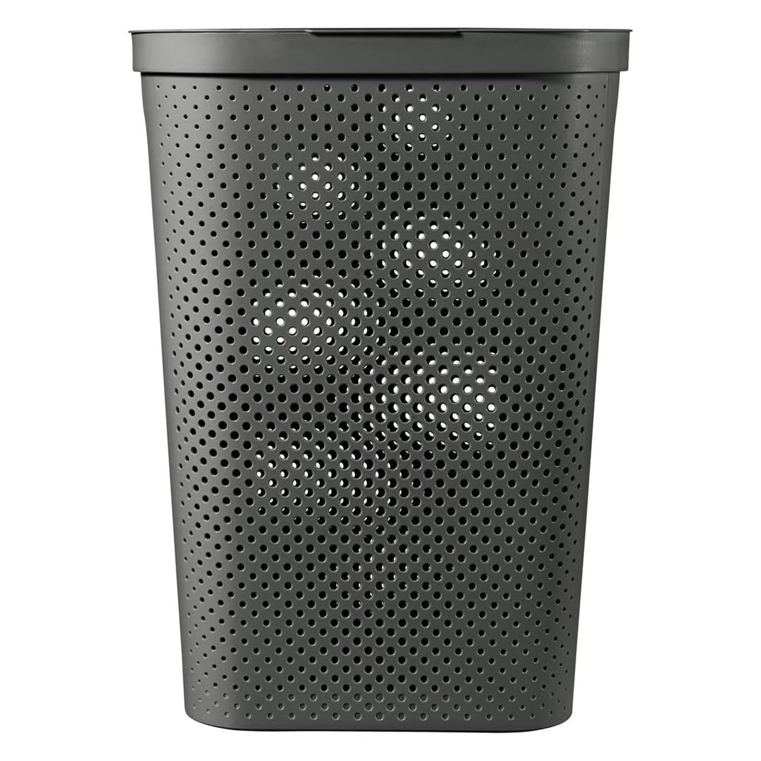 Curver Infinity gerecyclede wasmand 60L donkergrijs