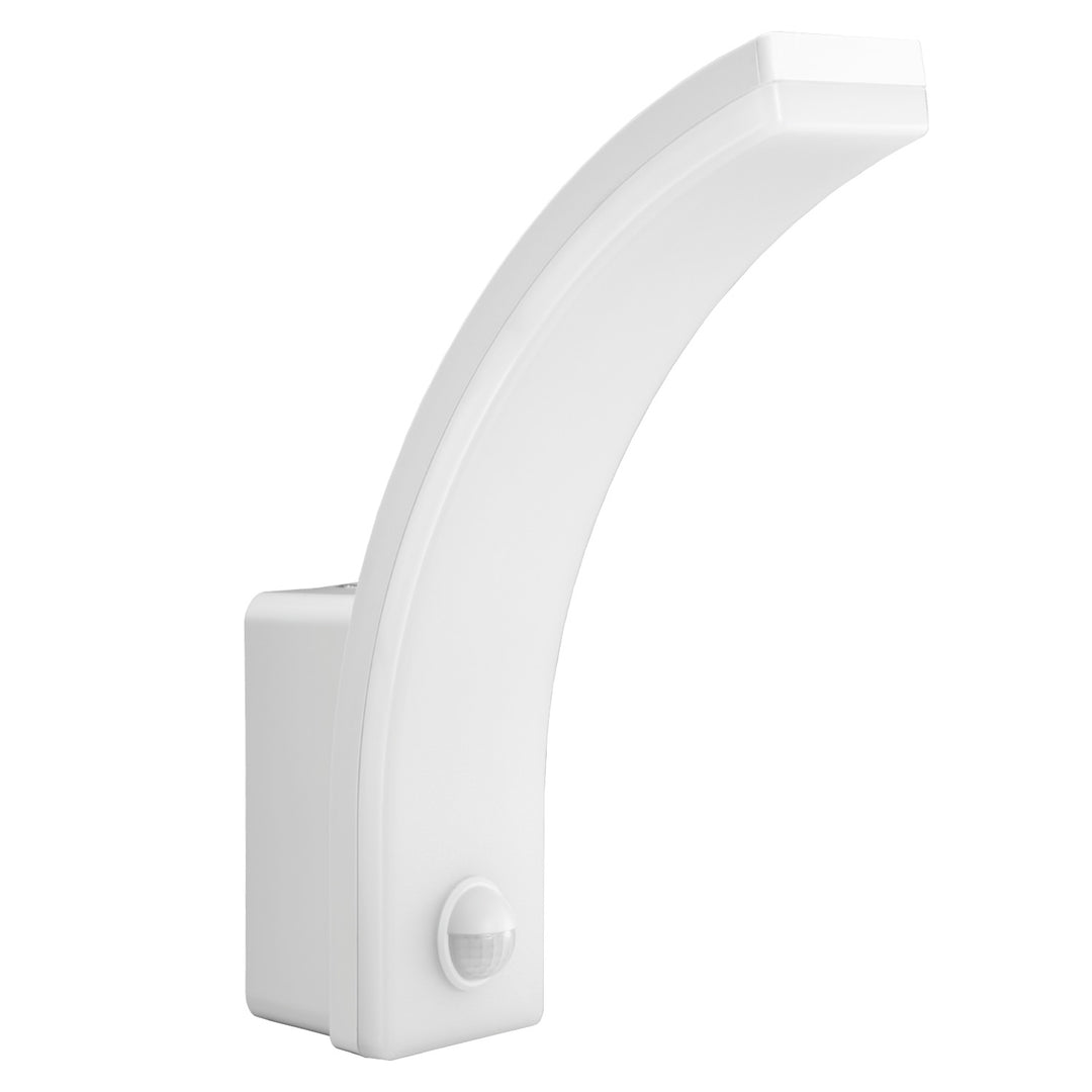 Maclean bewegingssensor LED lamp, PIR bewegingssensor, wit, 20W, IP65, 2000lm, neutraal wit (4000K) MCE512 W, 4 stuks