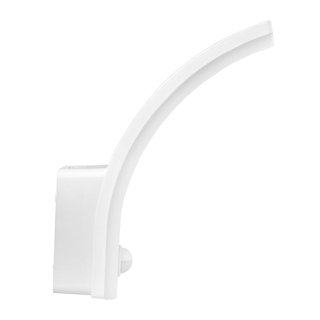 Maclean bewegingssensor LED lamp, PIR bewegingssensor, wit, 20W, IP65, 2000lm, neutraal wit (4000K) MCE512 W, 4 stuks