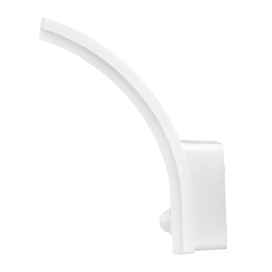 Maclean bewegingssensor LED lamp, PIR bewegingssensor, wit, 20W, IP65, 2000lm, neutraal wit (4000K) MCE512 W, 4 stuks