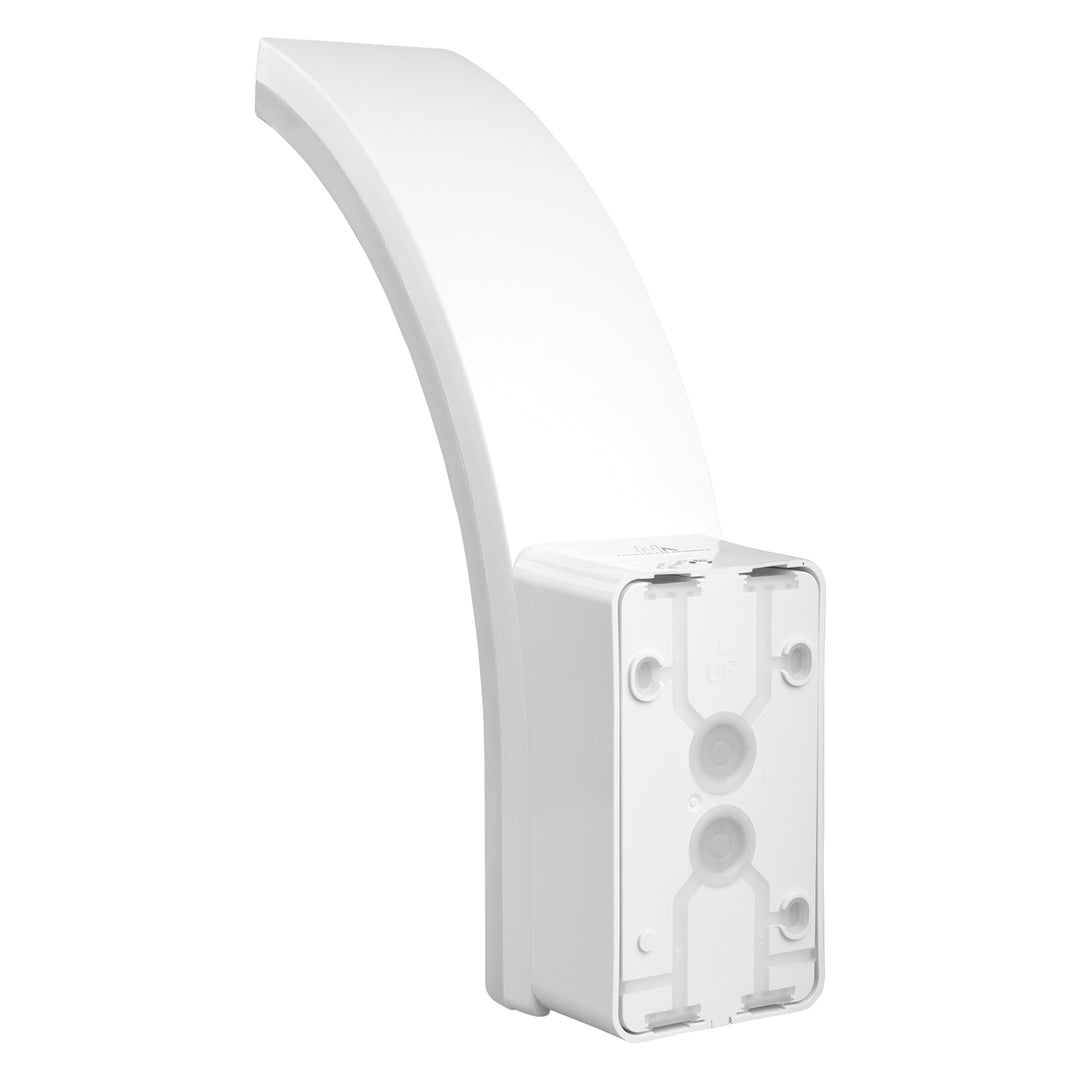 Maclean bewegingssensor LED lamp, PIR bewegingssensor, wit, 20W, IP65, 2000lm, neutraal wit (4000K) MCE512 W, 4 stuks