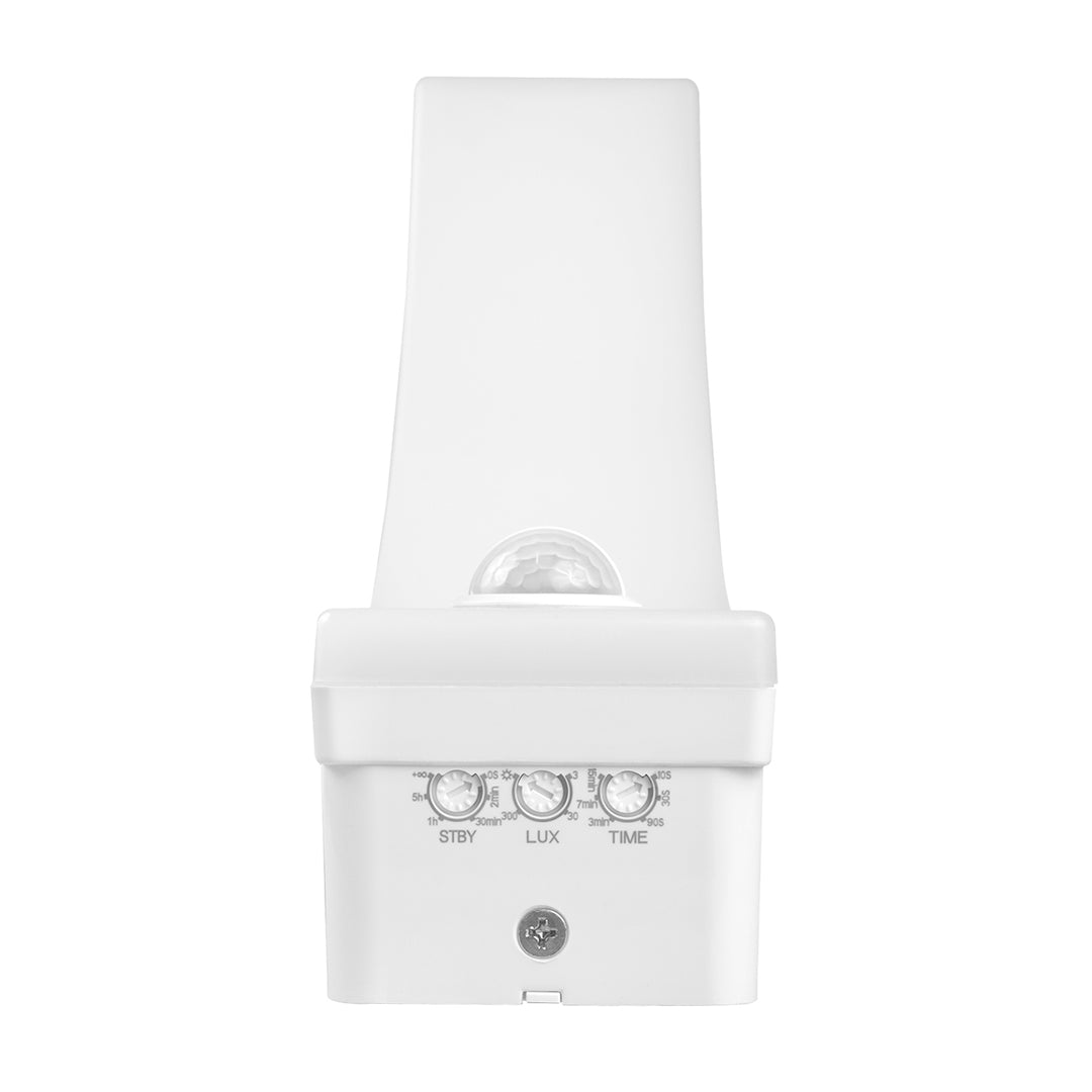 Maclean bewegingssensor LED lamp, PIR bewegingssensor, wit, 20W, IP65, 2000lm, neutraal wit (4000K) MCE512 W, 4 stuks