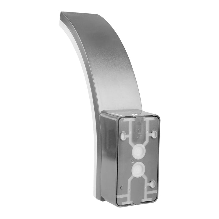Maclean bewegingssensor LED lamp, PIR bewegingssensor, grijs, 20W, IP65, 2000lm, neutraal wit (4000K) MCE512 GR, 2 stuks