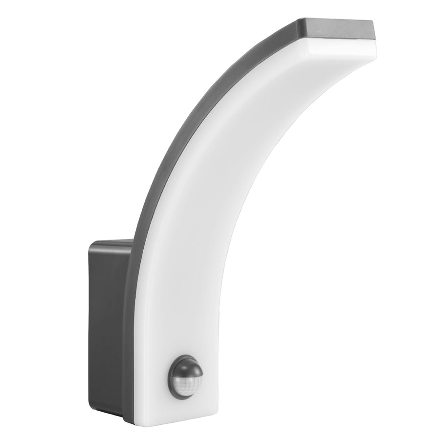 Maclean bewegingssensor LED lamp, PIR bewegingssensor, grijs, 20W, IP65, 2000lm, neutraal wit (4000K) MCE512 GR, 4 stuks