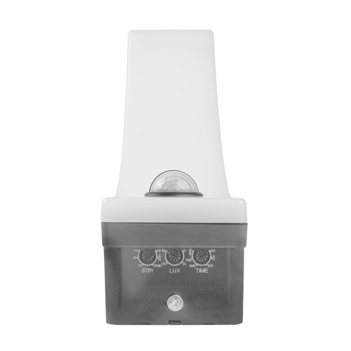 Maclean bewegingssensor LED lamp, PIR bewegingssensor, grijs, 20W, IP65, 2000lm, neutraal wit (4000K) MCE512 GR, 4 stuks