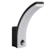 Maclean bewegingssensor LED lamp, PIR bewegingssensor, zwart, 20W, IP65, 2000lm, neutraal wit (4000K) MCE512 B, 4 stuks