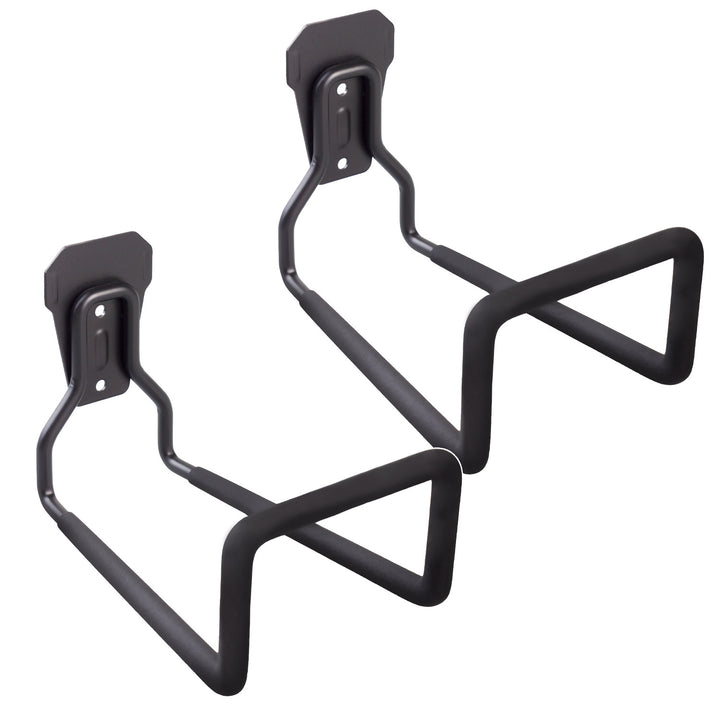 Garage wandbevestiging Maclean, voor banden, tuingereedschap, ladder, slangen, fietsen, staal, max. belasting 35kg, MC-441, 2 stuks