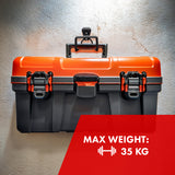 Garage wandbevestiging Maclean, voor banden, tuingereedschap, ladder, slangen, fietsen, staal, max. belasting 35kg, MC-441, 4 stuks