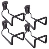 Garage wandbevestiging Maclean, voor banden, tuingereedschap, ladder, slangen, fietsen, staal, max. belasting 35kg, MC-441, 4 stuks