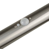 Maclean Solar LED Light, met sensor, 3 modi, plug-in, Li-ion 18650, IP44, 3,7V, 1200 mAh, mat chroom, MCE465 C/M, 6 stuks