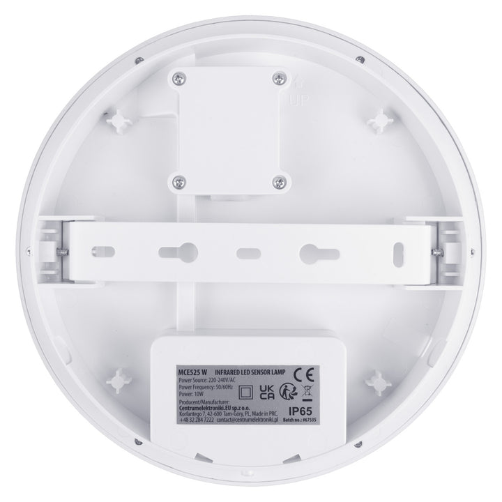 LED-lamp met bewegingssensor Maclean, PIR-sensor, kleur wit, 10 W, IP65, 1000 lm, neutrale kleur, MCE525 W