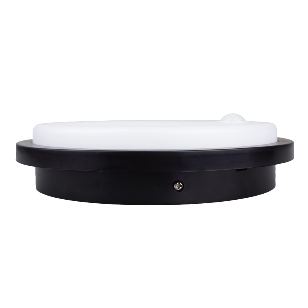 LED-lamp met bewegingssensor Maclean, PIR-sensor, kleur zwart, 10 W, IP65, 1000 lm, neutrale kleur, MCE525 B