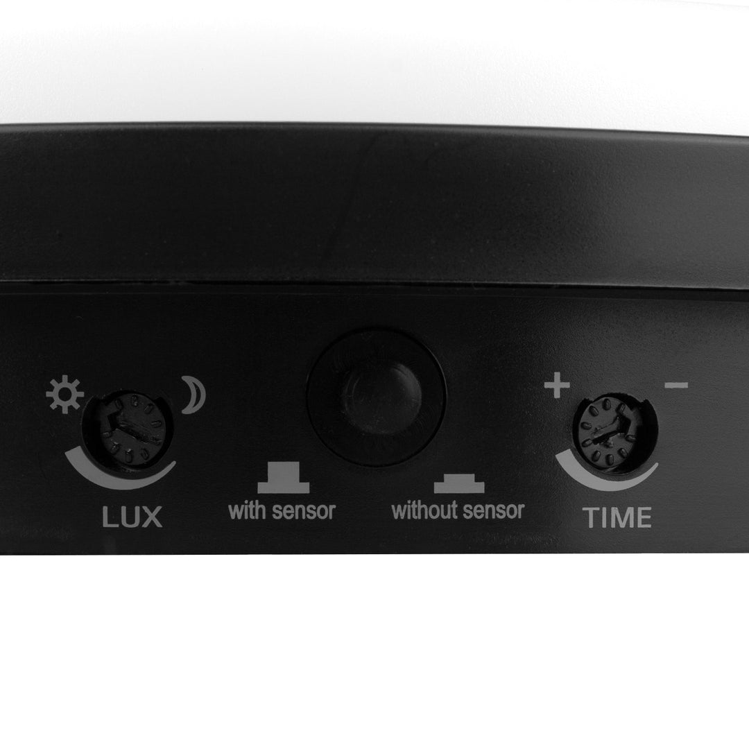 LED-lamp met bewegingssensor Maclean, PIR-sensor, kleur zwart, 10 W, IP65, 1000 lm, neutrale kleur, MCE525 B