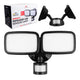 Maclean LED-wandlamp, met PIR-sensor, 20 W, 1500 lm, IP65, neutraal wit 4000 K, zwart, MCE524 B