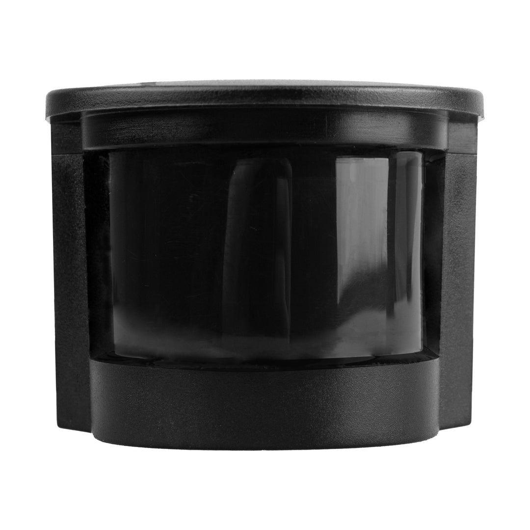 Maclean wandbewegings- en schemersensor, 180°, max. 1200 W, zwart met zwarte afdekking, MCE25 B/B