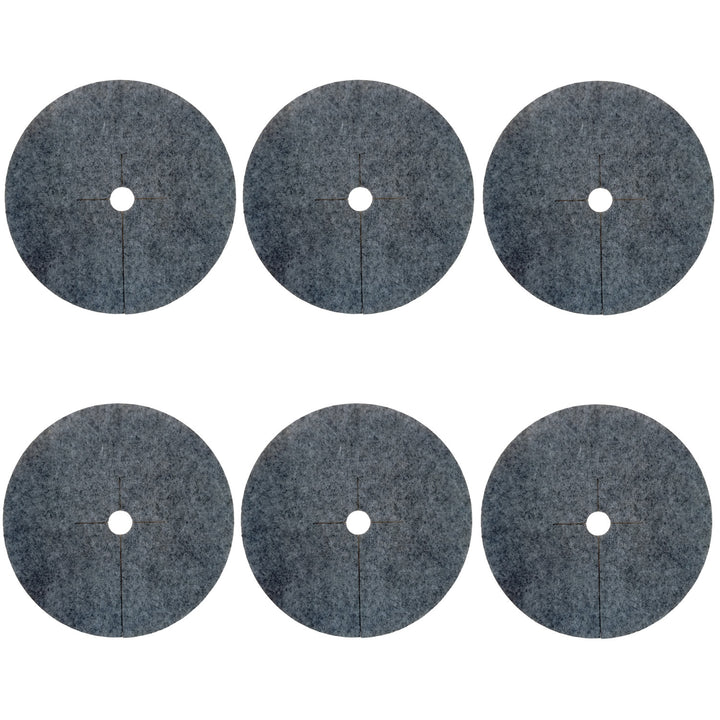 Bertoni anti-wier schijfset, 6 stuks, 40 cm, grijs