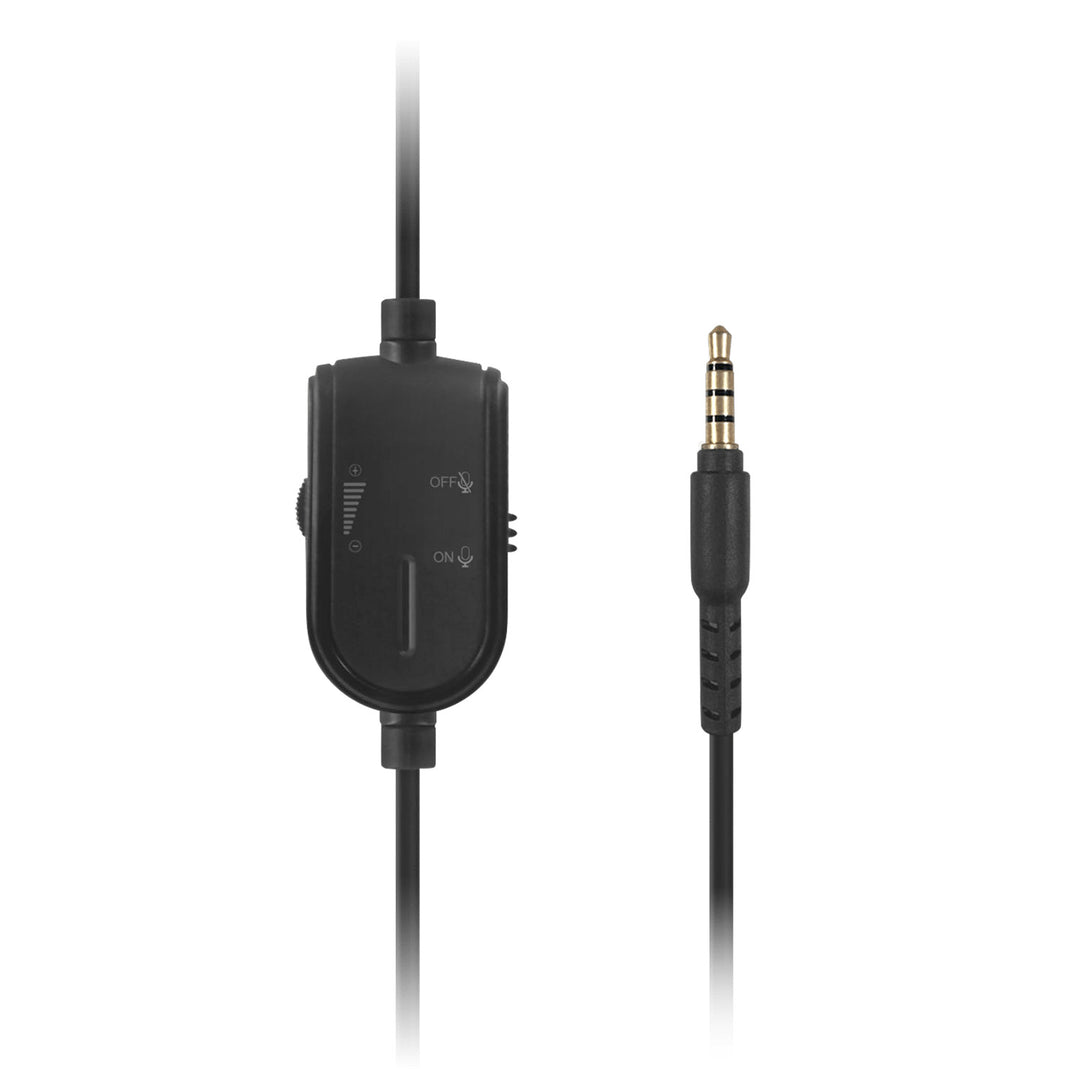Koptelefoon met microfoon voor de computer (3,5 mm-aansluiting) Kruger&Matz P3