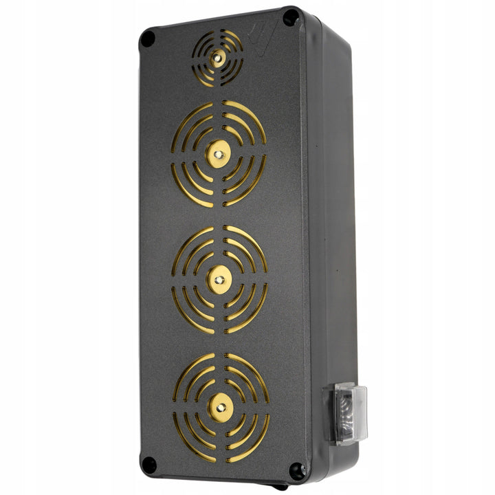 Viano King draadloze LED - Ultrasone verjager - 4000mAh Li-ion knaagdierverjager - tot 3000m2 - Voor binnen en buiten