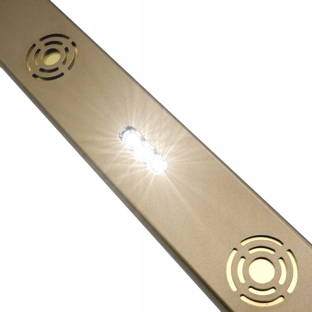 Viano knaagdierafweermiddel - Ultrasone verjager - 4000mAh Li-ion batterij - Voor binnen en buiten - tot 200 m - Long Gold