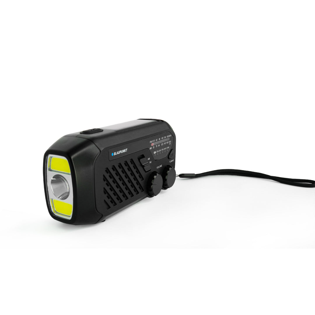 Blaupunkt radio op netvoeding/batterij, LED zaklamp, SOS-indicatie, Antenne, ER10