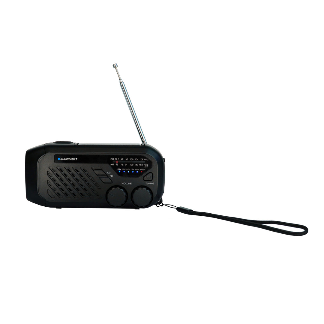 Blaupunkt radio op netvoeding/batterij, LED zaklamp, SOS-indicatie, Antenne, ER10