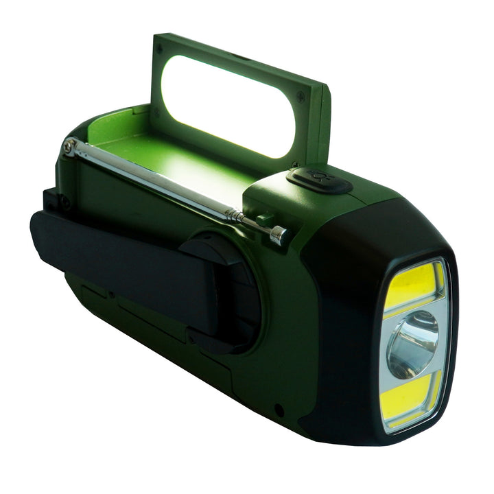 Blaupunkt radio op netvoeding/batterij, LED zaklamp, SOS-indicatie, Antenne, ER20