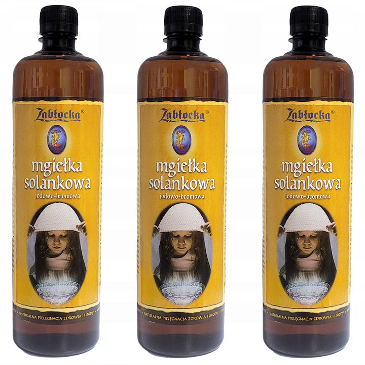 3x Zablocka Zoutnevel 950ml voor inhalatie in inhalators