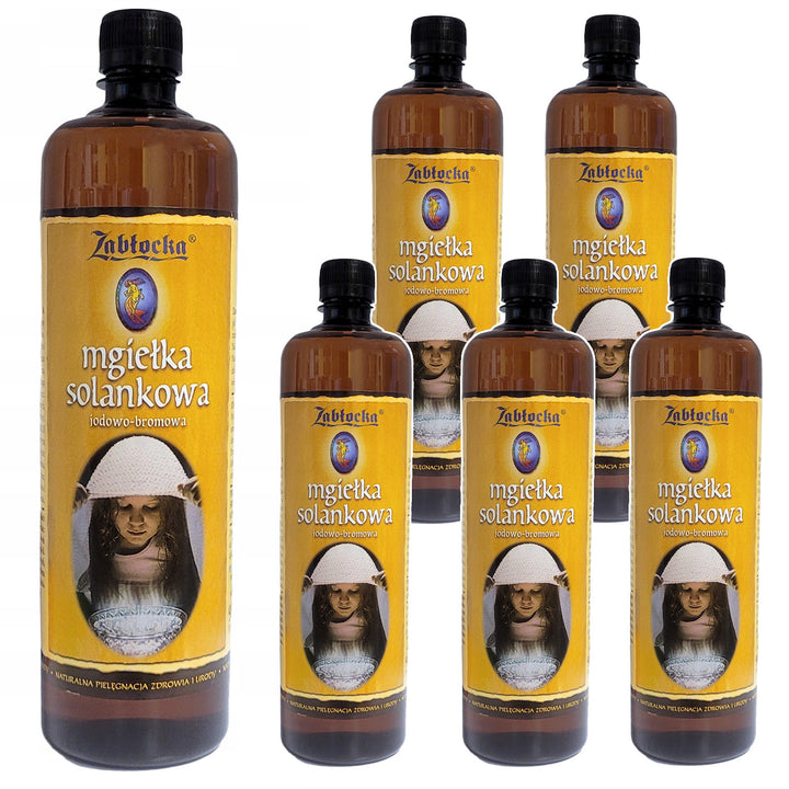 6x Zablocka Zoutnevel 950ml voor inhalatie in inhalators
