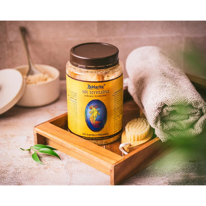 Thermaal jodium-broomzout, Zablocka - voor baden en schillen, 1 kg 2 stuks