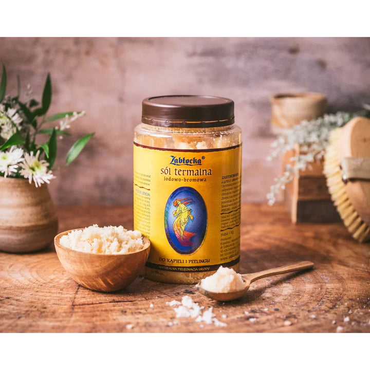 Thermaal jodium-broomzout, Zablocka - voor baden en schillen, 1 kg 3 stuks