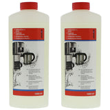Ontkalker voor koffiezetapparaten, waterkokers, 1 liter, universeel, Scanpart, 2 stuks