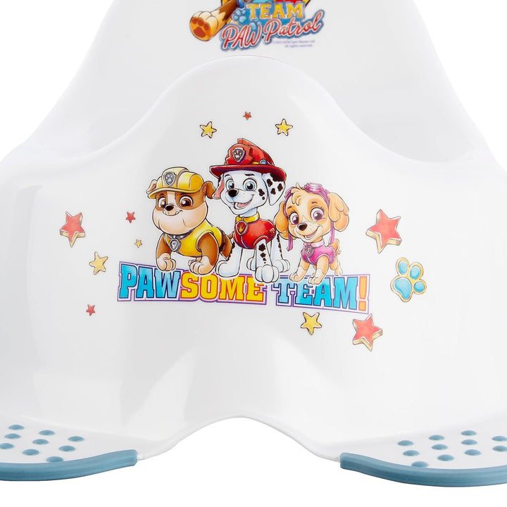 Keeeper PAW Patrol - Plaspot - antislip - tot max 15kg - Wit/Blauw